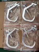 Lot de 10 crochets de fixation simples pour projecteurs de scène LED matriciels en ABS, portables, pour éclairage PAR, RVB, vente en gros