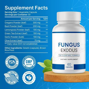 Formula Kuku Bening untuk Kesehatan Kaki dari Jamur, Label Pribadi OEM/ODM, Laris Manis, 60 Kapsul Vegetarian, 2 Kapsul Sehari - Product Image 5