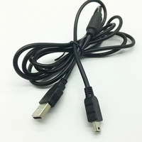 Nouveau câble de chargeur USB 1.8M de ligne de données de contrôleur de jeu de haute qualité pour PS3