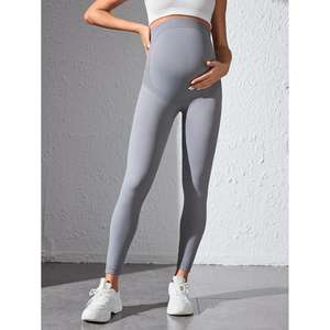 Haute qualité blanc femmes Yoga Leggings bas V coupe évasée taille haute collants avec cravate teinture Sport Leggings bas V coupe évasée - Product Image 6