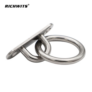 Pestillos/Anillas Ovalados para Puertas y Pestillos Cuadrados para Puertas en Acero Inoxidable con Anillas de Tracción de Cuerda, Accesorios de Herraje Marino - Product Image 4
