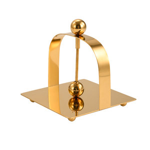 ที่ใส่กระดาษเช็ดปากสแตนเลสทรงสี่เหลี่ยม ดีไซน์ทันสมัย ทนทาน ใช้สำหรับวางบนโต๊ะ สำหรับโรงแรม ร้านอาหาร งานปาร์ตี้ - Product Image 2