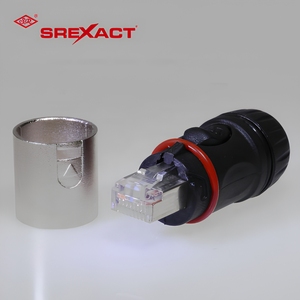 ขั้วต่อ SpeakON รุ่น SREXACT ตัวเรือนอะลูมิเนียม หน้าสัมผัสทองแดง 16A 250V สำหรับส่งสัญญาณเสียงและวิดีโอ แบบกลม ตัวผู้ ตัวเมีย ยี่ห้อ V-ZONE - Product Image 3