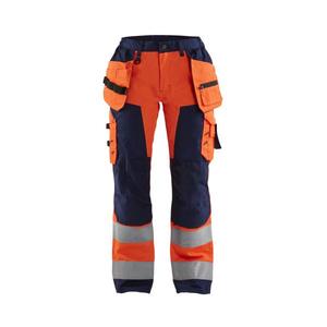 BLAKLADER - 715618115389C46 Pantalon haute visibilité pour femme Orange/Bleu marine-EAN 7330509502860 HI-VIS WORKWEAR - Product Image 1