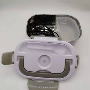 Fiambrera eléctrica portátil con revestimiento de acero inoxidable, fiambrera de uso doméstico con aislamiento de <span class=keywords><strong>110</strong></span> V y 220V - Product Image 2