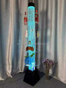 2023 50x50x200 cm Luxe <span class=keywords><strong>bulle</strong></span> d'eau affichage placard armoire arrière bar casier à vin présentoir - Product Image 3