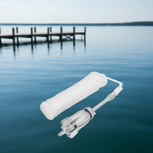Ancla de grapa plegable con cuerda de 5.5 lb para uso marino - Product Image 2