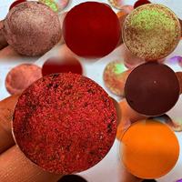 Palette de fards à paupières vegan hautement pigmentée, caméléon, duochrome, multi-duochrome, mate