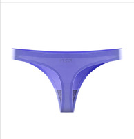 Culotte string femme taille basse sans couture, invisible, respirante et confortable pour l'entraînement, en nylon et coton doux