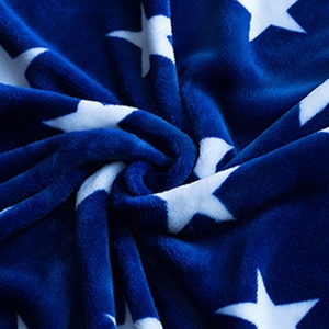 Chăn Lông Cừu Flannel In Hình Ngôi Sao Tùy Chỉnh Bán Chạy Cho Giường - Product Image 6