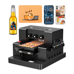 UV Printing Machine <b>Mini</b> Digital Wood Glass Pvc Acrylic <b>Phone</b> case Flatbed UV <b>Printer</b> Uv Led Inkjet - Product Image 1