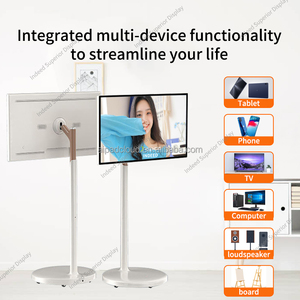 Di động màn hình hiển thị Màn hình <span class=keywords><strong>LCD</strong></span> di động màn hình hiển thị kỹ thuật số biển 19 inch 23 inch 32 inch di động màn hình cảm ứng với pin - Product Image 5