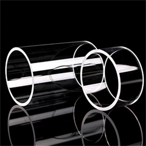 Boîtier en verre de <span class=keywords><strong>quartz</strong></span> personnalisé haute transparence résistant aux hautes températures manchon de <span class=keywords><strong>quartz</strong></span> tube de verre en pierre - Product Image 1