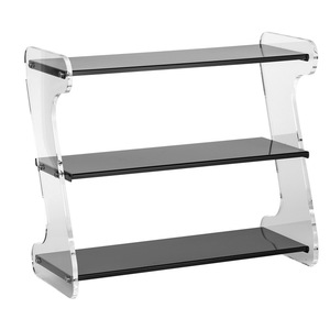 Étagère de rangement en acier inoxydable 304 de qualité supérieure, organisateur en acrylique en forme de Z, support à tasses à 2 niveaux pour comptoir de <span class=keywords><strong>cuisine</strong></span> - Product Image 5