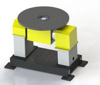 Plateforme rotative de soudage automatique de brides de tuyaux Supercnc, robot de soudage de 300 kg avec rail et table rotative