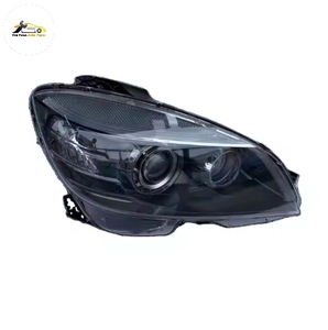ไฟหน้าคุณภาพสูงแบบดั้งเดิมสำหรับ C-Class W204 C63 AMG พร้อมหลอดไฟ HID ความเข้มแสงสูง - Product Image 1