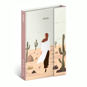 Cuaderno planificador personalizado, diario de impresión, <span class=keywords><strong>agenda</strong></span> con cubierta magnética para 2025 2026 - Product Image 2