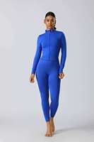 Ensemble de yoga 3 pièces avec dos ouvert et veste zippée pour femmes, ensemble fitness, entraînement, course à pied, taille haute