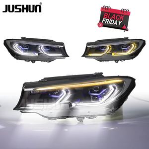 JUSHUN Lighting Systems Laser Head <strong>Lights</strong> for BMW 3 Series G20 G28 2020-2022 Full <strong>LED</strong> Headlights Plug and Play - Product Image 1