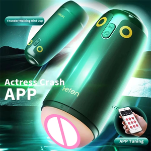 Masturbatore Fun Bird a Forma di Aereo, Elettrico e Interattivo con App, per Uomo, Masturbatore Manuale, Sex Toy per Uomini - Product Image 4