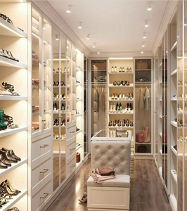 Design moderno in stile europeo con <span class=keywords><strong>specchio</strong></span> per soggiorno, armadietto con porta in vetro, <span class=keywords><strong>armadio</strong></span> <span class=keywords><strong>cabina</strong></span> <span class=keywords><strong>armadio</strong></span> con isola - Product Image 2