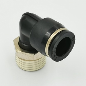 Đẩy phù hợp với kết nối hãng hàng không khuỷu tay 90 t khí nén Phụ kiện ống Ống - Product Image 4