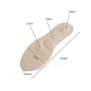 <span class=keywords><strong>Plantillas</strong></span> de zapatos Tacón alto Pies Masaje Plano Recién llegados Ortopédico Popular Alivio del dolor Ortopédico Plantilla de <span class=keywords><strong>Plastazote</strong></span> hecha a medida - Product Image 4