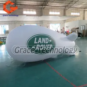 Balão inflável do pvc, balão inflável gigante feito sob encomenda do avião dirigível inflável para anunciar