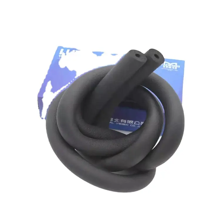Thermal Isolation Pre-split Black Rubber Foam Pipe Insulation NBR PVC Rubber Insulation Pipe