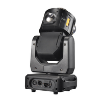 Projecteur LED Flying Star Hammer 100W RGBW Laser Strobe à tête mobile unique, effet lumineux DMX512 4 couleurs, avec effet arc-en-ciel