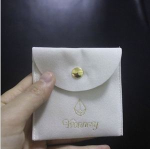 Bolsas de Joyería de Terciopelo Rosa de Lujo, Bolsas Protectoras de Microfibra, Tamaño Personalizado, Impresión Serigráfica, Elegante Caja para Joyas - Product Image 1