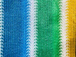 Voile d'ombrage tissée en PEHD stabilisée aux UV, épaisseur 55 g/m², pour usage extérieur (balcon, jardin, patio), forme rectangulaire, tissage vert, marque Weave - Product Image 3