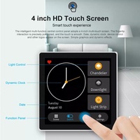 Interruptor y Panel de Escenas Tuya para Hogar Inteligente 2025, para Controlar las Luces con la Aplicación Móvil Tuya/Life Smart, Función de Control Remoto