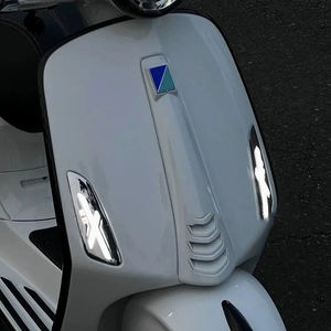 4 Uds. Indicadores secuenciales de luz trasera de señal de giro LED delantera y trasera para Vespa Sprint Primavera 50 125 150 <span class=keywords><strong>Level10</strong></span> - Product Image 6