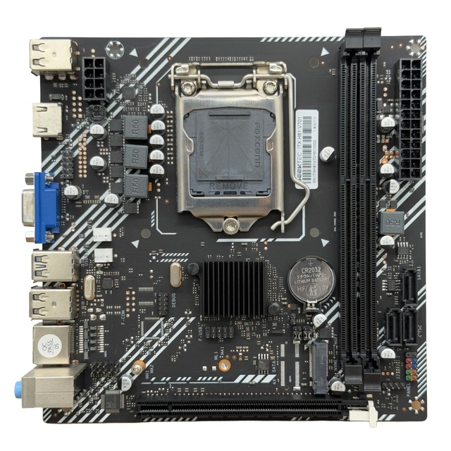 GEEKTEC ITX H81 New PC Desktop Computer Motherboard DDR3 16GB RAM LGA 1150 Socket 4 Core I3/I5/I7 CPU M.2 SATA Ports