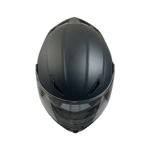 OEM Customized <strong>DOT</strong> <strong>Certification</strong> Matted Black Flip up Motorcycle <strong>Helmets</strong> Back for Fearless Knight Safety Protection - Product Image 5