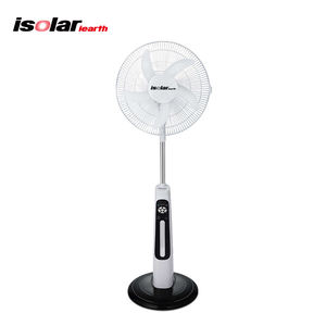 <span class=keywords><strong>Belko</strong></span> Roch พัดลมพลังงานแสงอาทิตย์แบบชาร์จไฟได้, พัดลมพลังงานแสงอาทิตย์แบบชาร์จไฟได้พร้อมไฟ LED - Product Image 4