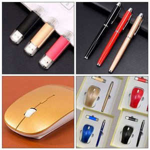 Luxury Pens Wireless <b>Mouse</b> and <b>USB</b> Flash Drive Set Custom logo for Pen Gift Sets - Product Image 5