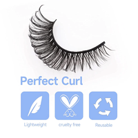Boîte de cils en vison 3D dramatiques personnalisés VEYES, 25 mm, vente en gros, cils faux en bande complète 3D, style naturel, fournisseurs