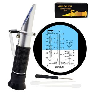 Réfractomètre numérique automobile professionnel 5-en-1 pour liquide de refroidissement, liquide de batterie, antigel, liquide lave-glace avec ATC - Product Image 1