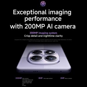 Original <span class=keywords><strong>Redmi</strong></span> <span class=keywords><strong>Note</strong></span> 14 <span class=keywords><strong>Pro</strong></span> Global 5G Smartphone 5G Octa Core Téléphone portable 12 Go + 512 Go 6.67 pouces HyperOS Téléphone portable - Product Image 4