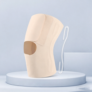 Genouillère de compression réglable, fine et respirante, pour hommes et femmes, protection du ménisque, pour le sport, la course à pied et la randonnée - Product Image 1