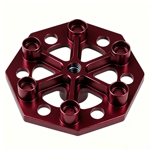 Base Adaptadora de Montaje Automatizado para Placa de Fijación 3D de Acero Inoxidable/Aluminio, Mecanizada por CNC, Perforada por Electroerosión por Hilo, Personalizada y Multiposición - Product Image 2