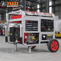 Générateur à essence 15000TE 8,5 kW double tension, démarrage électrique, 230V/400V, moteur en cuivre pur, puissance nominale 8,5 kW, puissance maximale 10 kW
