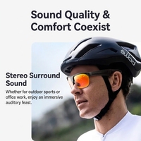 Occhiali Audio Intelligenti con Traduzione AI, Suono Stereo, Cuffie con Cancellazione del Rumore ENC, Protezione UV400, Occhiali da Sole IPX5