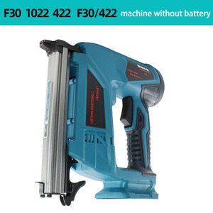 Pistola de grapas recargable 1022J, pistola de clavos inalámbrica F30, máquina de clavado inalámbrica ST18, clavadora para enmarcar 422J - Product Image 1
