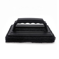 Nettoyeur de grille électrique, brosses en métal pour BBQ, en Polyester, dégraissant robuste en acier inoxydable