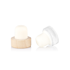 250ml 380ml 500ml Bouteilles en verre transparentes en forme de <span class=keywords><strong>gourde</strong></span> pour whisky vodka tequila brandy saké vin avec liège - Product Image 6