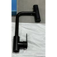 Robinet de cuisine monocommande chaud/froid en acier inoxydable durable à poser sur le plan pour la maison