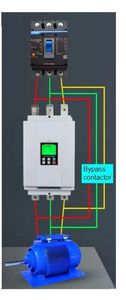 มอเตอร์สตาร์ทแบบบายพาสภายนอก 380V 315KW พร้อมระบบควบคุม PWM และระบบระบายความร้อนด้วยลมบังคับ สำหรับปั๊มน้ำ AC - Product Image 4